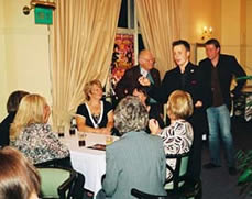 Adam George entertaining guests just like he could yours!